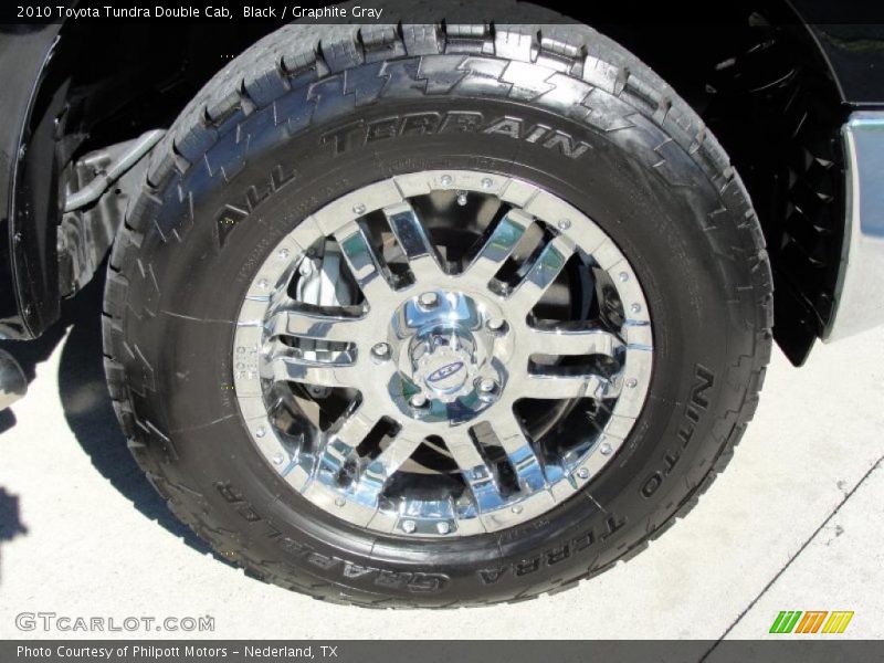 Black / Graphite Gray 2010 Toyota Tundra Double Cab