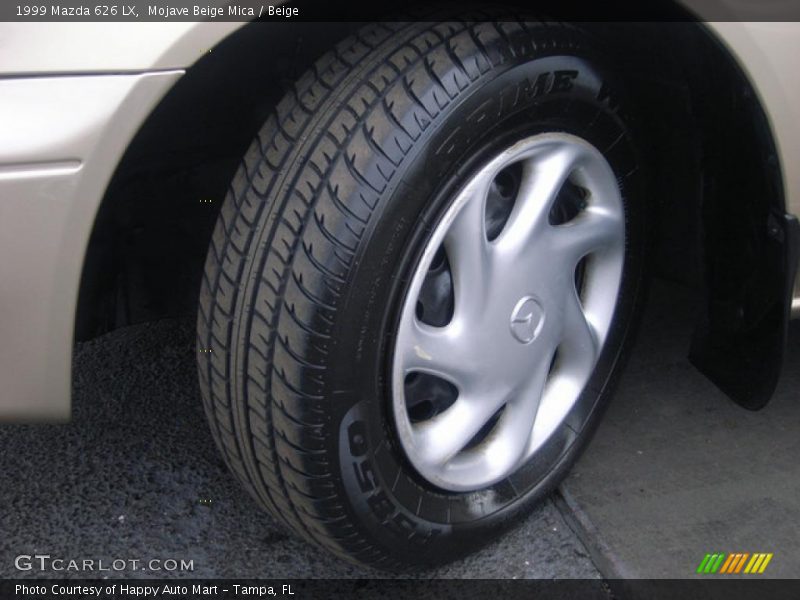 Mojave Beige Mica / Beige 1999 Mazda 626 LX