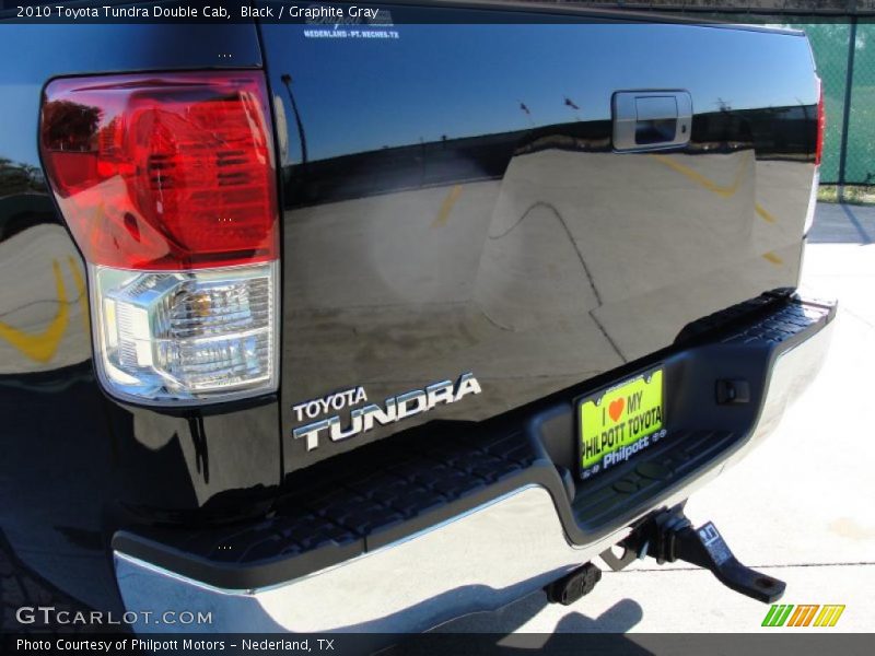 Black / Graphite Gray 2010 Toyota Tundra Double Cab