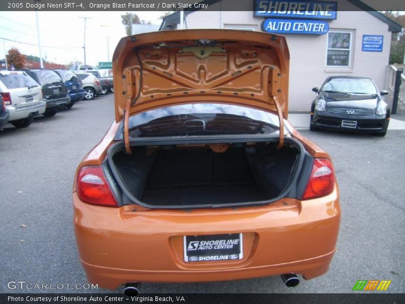 Orange Blast Pearlcoat / Dark Slate Gray 2005 Dodge Neon SRT-4