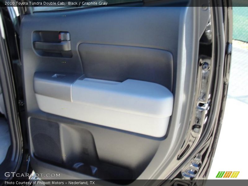 Black / Graphite Gray 2010 Toyota Tundra Double Cab