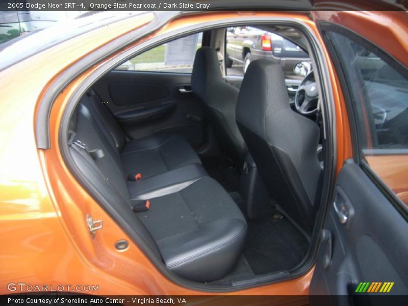 Orange Blast Pearlcoat / Dark Slate Gray 2005 Dodge Neon SRT-4