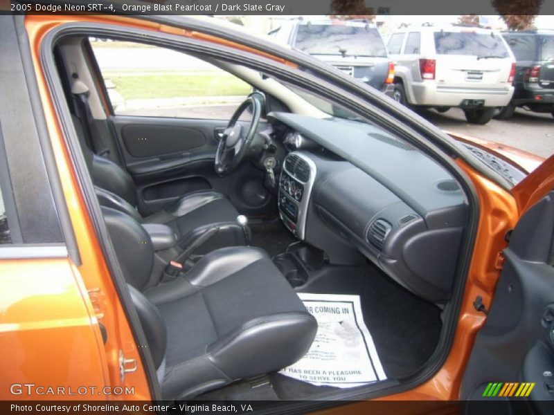 Orange Blast Pearlcoat / Dark Slate Gray 2005 Dodge Neon SRT-4