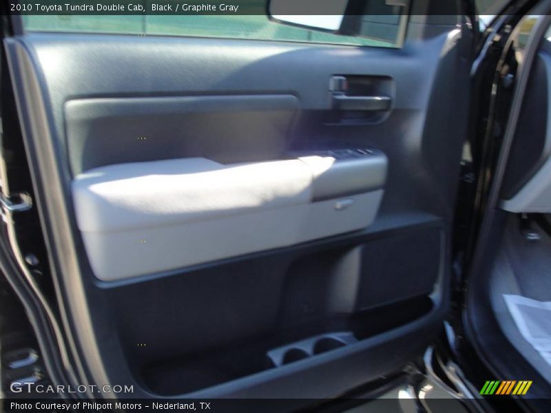 Black / Graphite Gray 2010 Toyota Tundra Double Cab