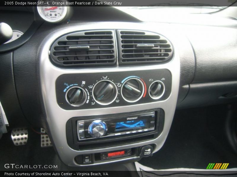 Orange Blast Pearlcoat / Dark Slate Gray 2005 Dodge Neon SRT-4