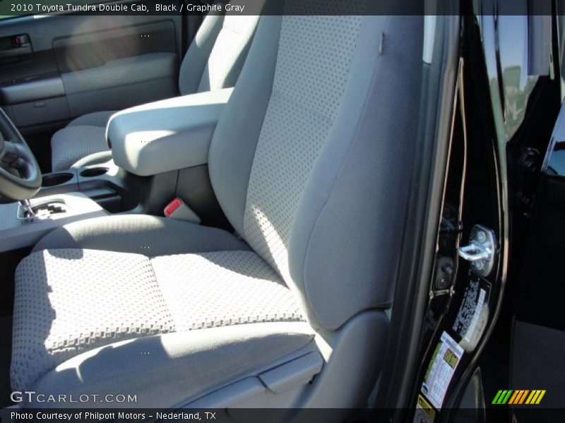 Black / Graphite Gray 2010 Toyota Tundra Double Cab
