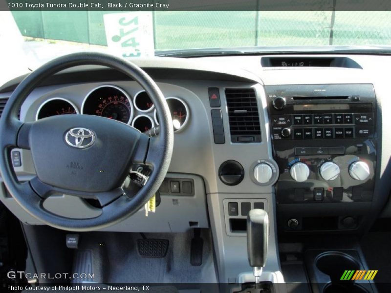 Black / Graphite Gray 2010 Toyota Tundra Double Cab