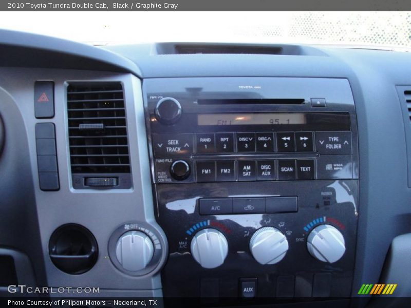 Black / Graphite Gray 2010 Toyota Tundra Double Cab