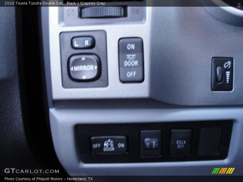 Black / Graphite Gray 2010 Toyota Tundra Double Cab
