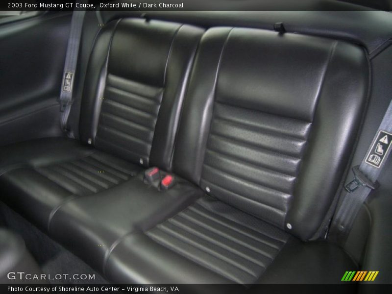 Oxford White / Dark Charcoal 2003 Ford Mustang GT Coupe