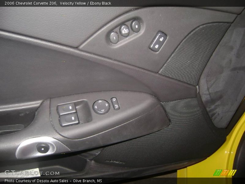 Velocity Yellow / Ebony Black 2006 Chevrolet Corvette Z06