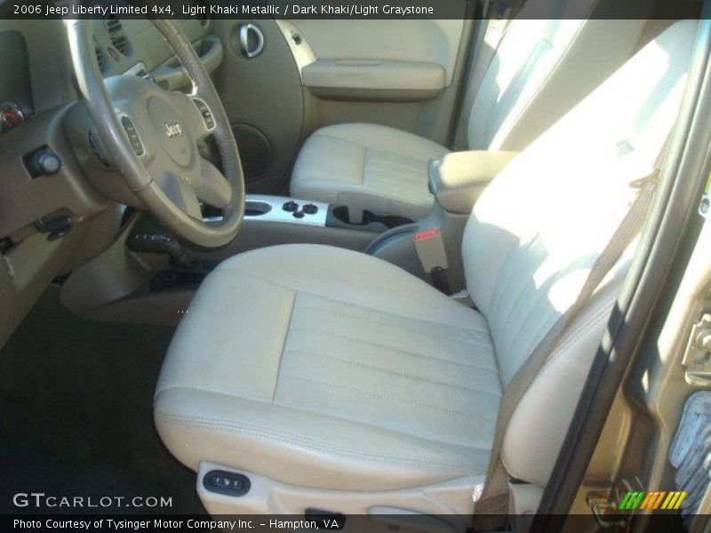 Light Khaki Metallic / Dark Khaki/Light Graystone 2006 Jeep Liberty Limited 4x4
