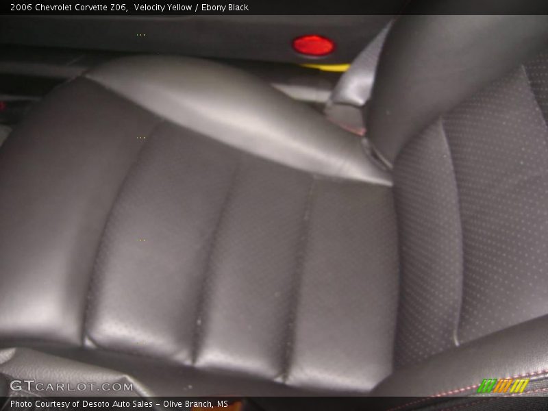 Velocity Yellow / Ebony Black 2006 Chevrolet Corvette Z06