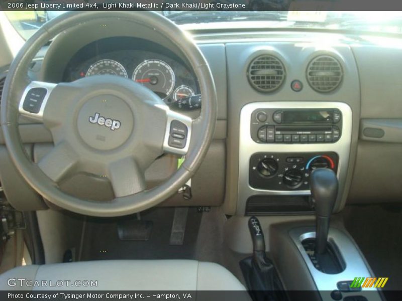 Light Khaki Metallic / Dark Khaki/Light Graystone 2006 Jeep Liberty Limited 4x4