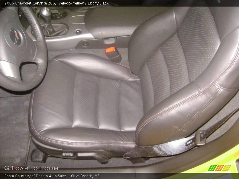 Velocity Yellow / Ebony Black 2006 Chevrolet Corvette Z06