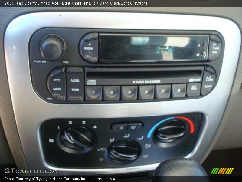 Light Khaki Metallic / Dark Khaki/Light Graystone 2006 Jeep Liberty Limited 4x4