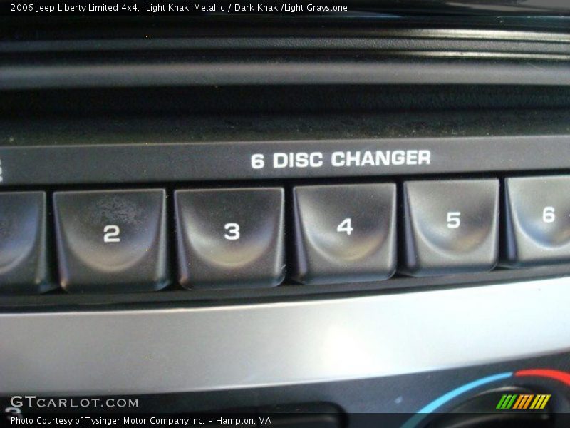 Light Khaki Metallic / Dark Khaki/Light Graystone 2006 Jeep Liberty Limited 4x4
