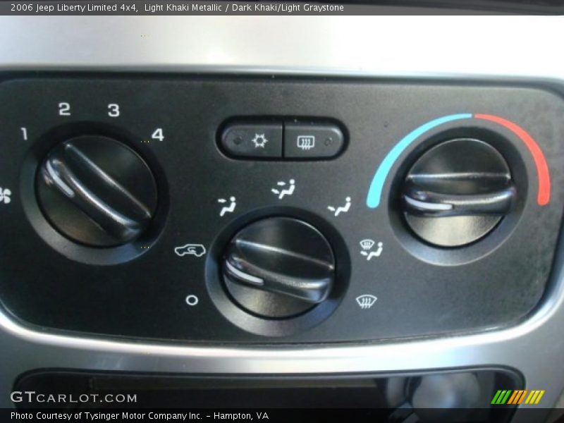Light Khaki Metallic / Dark Khaki/Light Graystone 2006 Jeep Liberty Limited 4x4