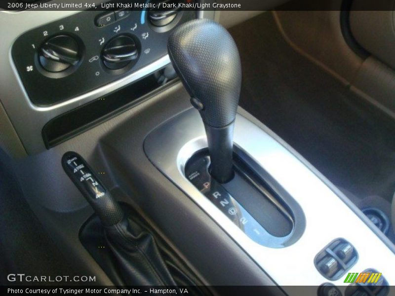 Light Khaki Metallic / Dark Khaki/Light Graystone 2006 Jeep Liberty Limited 4x4