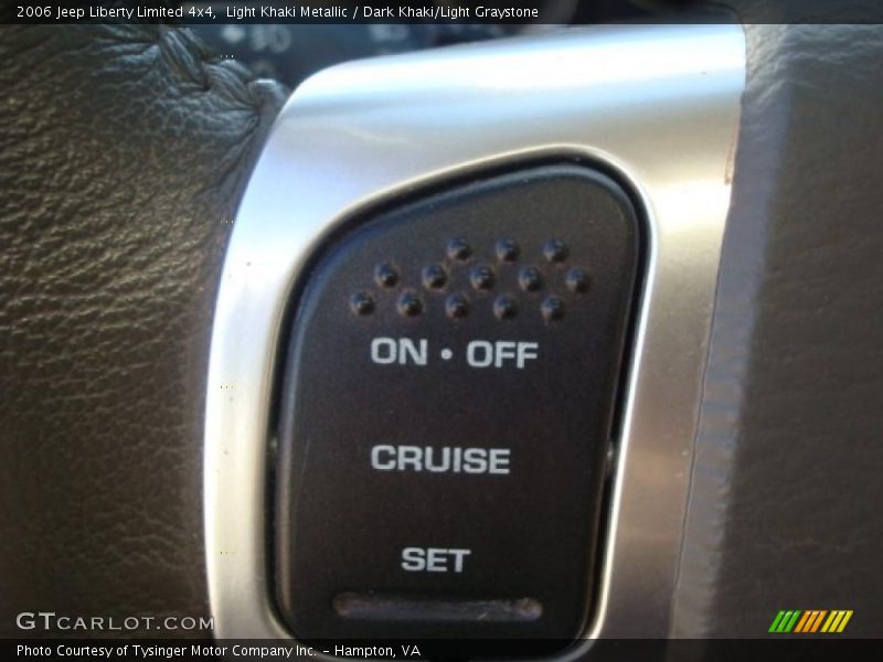 Light Khaki Metallic / Dark Khaki/Light Graystone 2006 Jeep Liberty Limited 4x4