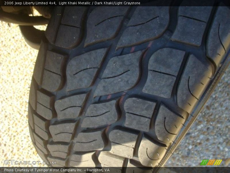 Light Khaki Metallic / Dark Khaki/Light Graystone 2006 Jeep Liberty Limited 4x4