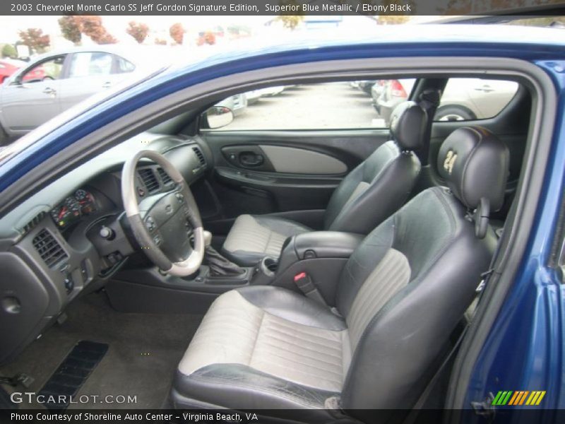  2003 Monte Carlo SS Jeff Gordon Signature Edition Ebony Black Interior