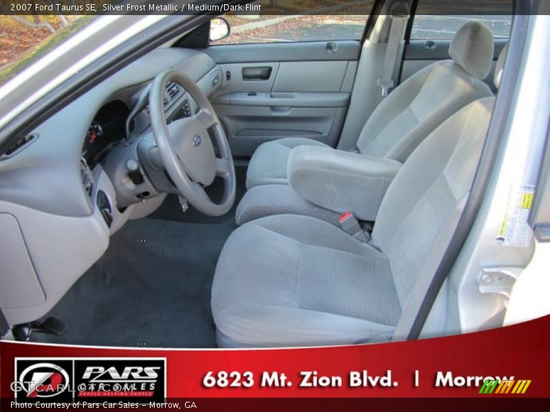 Silver Frost Metallic / Medium/Dark Flint 2007 Ford Taurus SE