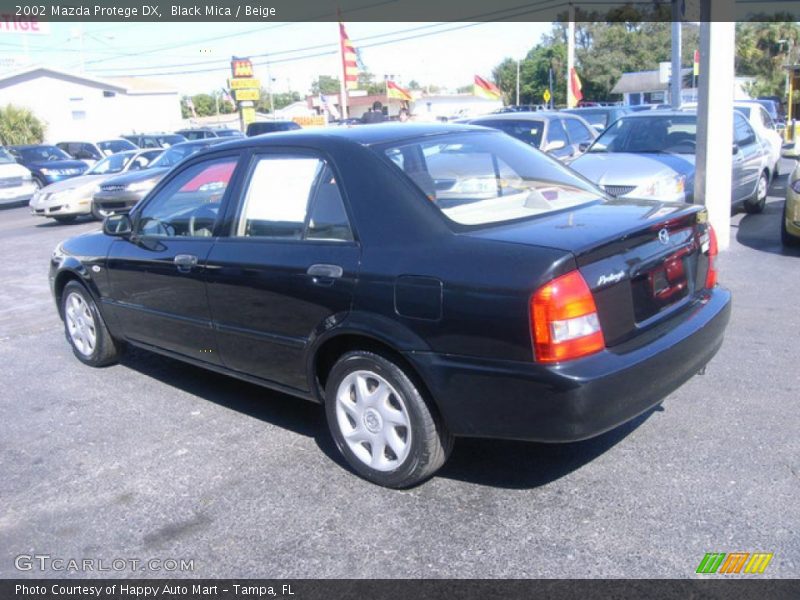 Black Mica / Beige 2002 Mazda Protege DX