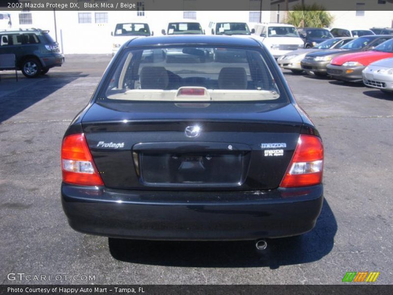 Black Mica / Beige 2002 Mazda Protege DX