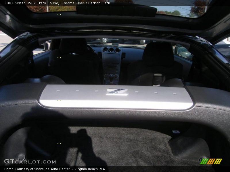  2003 350Z Track Coupe Carbon Black Interior