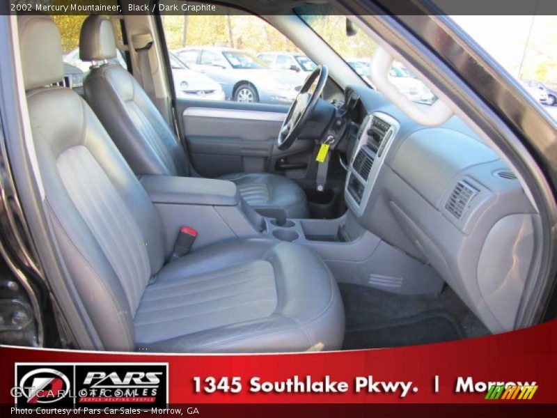 Black / Dark Graphite 2002 Mercury Mountaineer
