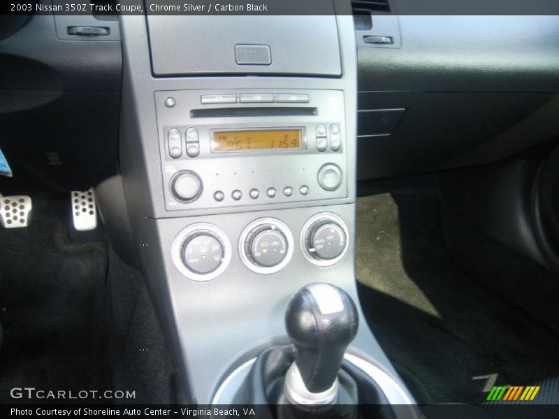 Chrome Silver / Carbon Black 2003 Nissan 350Z Track Coupe