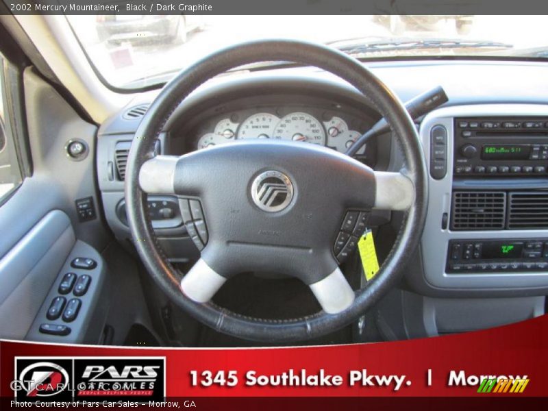 Black / Dark Graphite 2002 Mercury Mountaineer