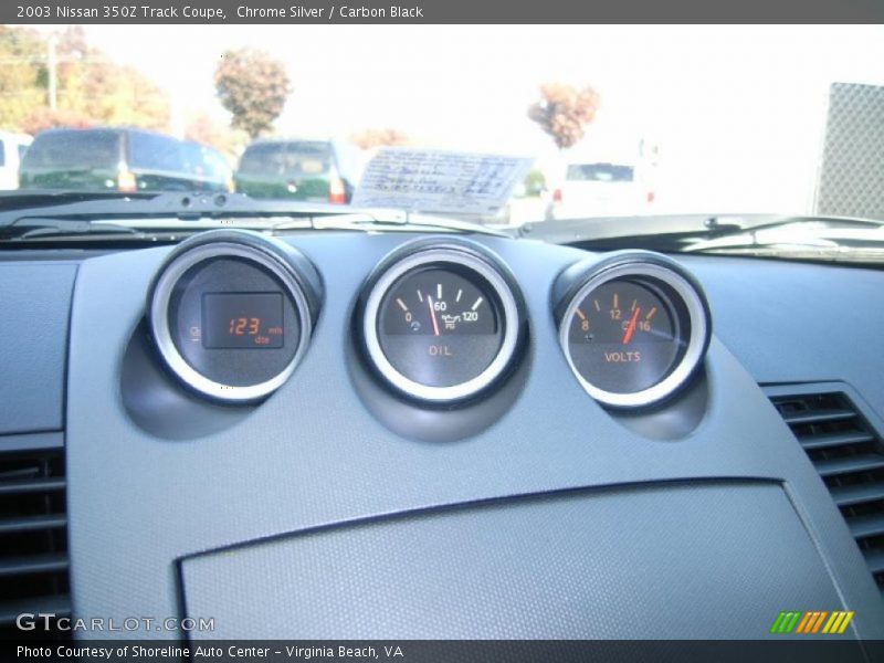 Chrome Silver / Carbon Black 2003 Nissan 350Z Track Coupe