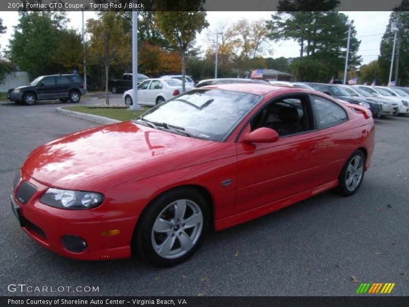  2004 GTO Coupe Torrid Red