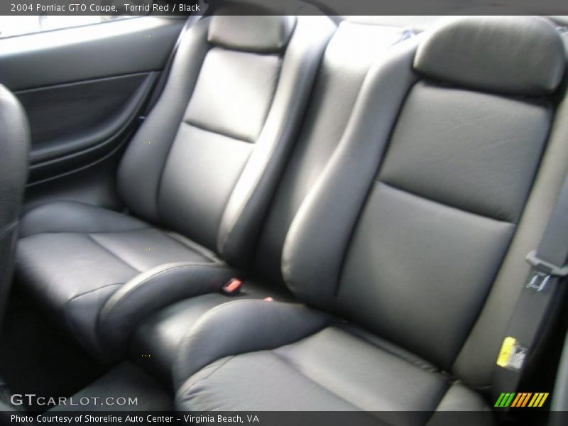  2004 GTO Coupe Black Interior