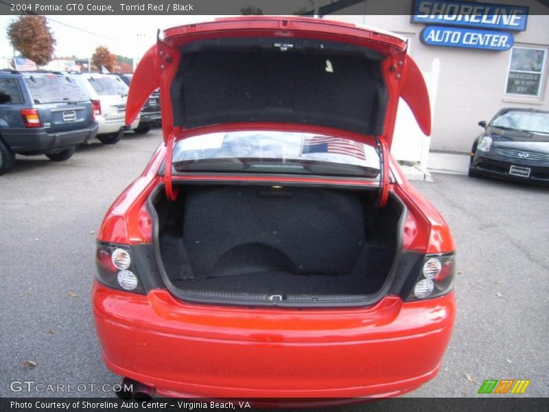  2004 GTO Coupe Trunk