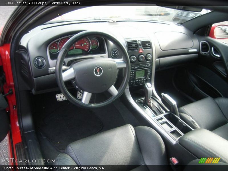 Dashboard of 2004 GTO Coupe