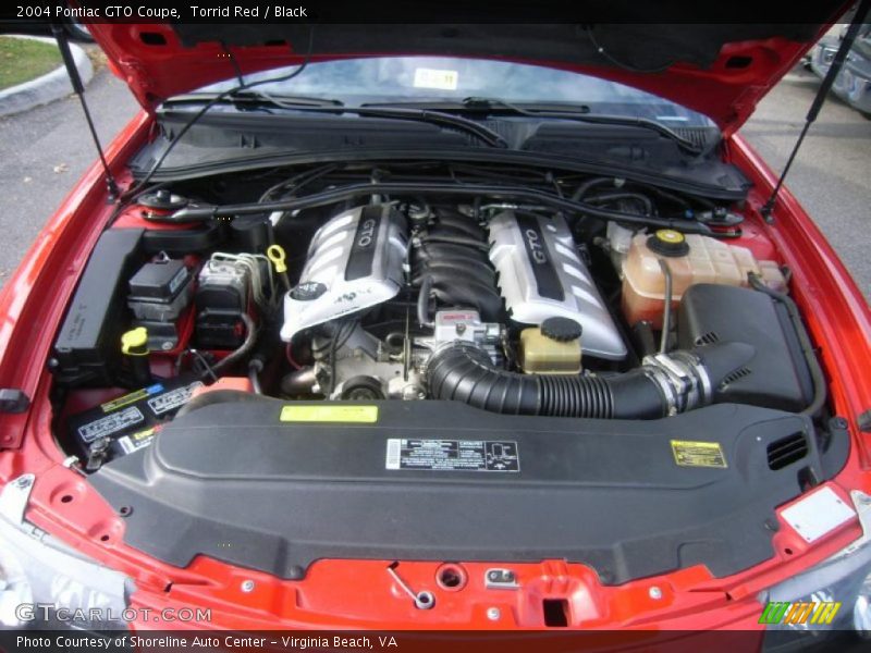  2004 GTO Coupe Engine - 5.7 Liter OHV 16-Valve V8