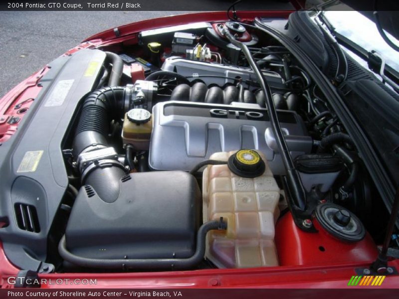 2004 GTO Coupe Engine - 5.7 Liter OHV 16-Valve V8