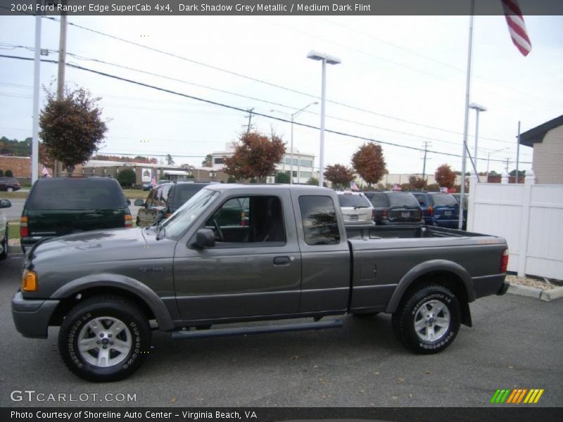 Dark Shadow Grey Metallic / Medium Dark Flint 2004 Ford Ranger Edge SuperCab 4x4
