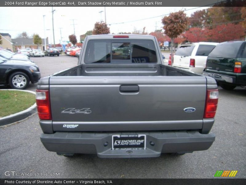 Dark Shadow Grey Metallic / Medium Dark Flint 2004 Ford Ranger Edge SuperCab 4x4