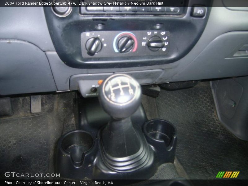 Dark Shadow Grey Metallic / Medium Dark Flint 2004 Ford Ranger Edge SuperCab 4x4