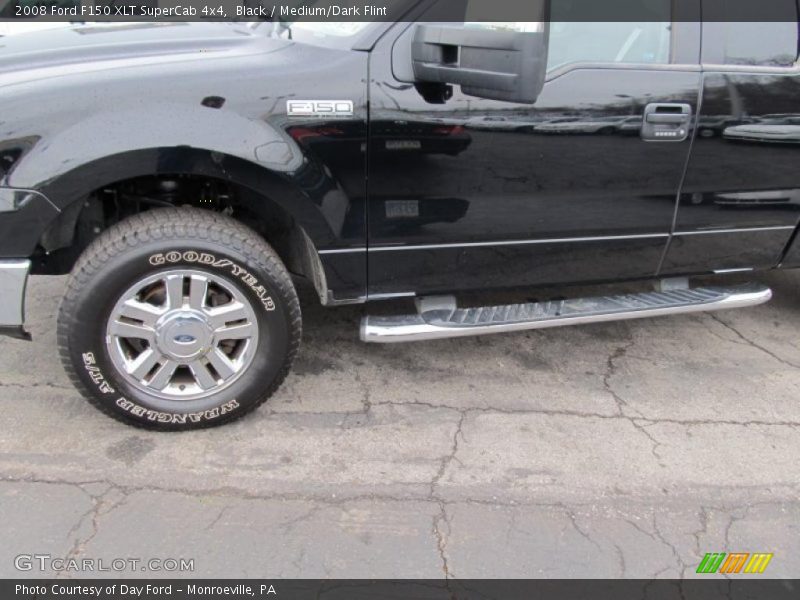 Black / Medium/Dark Flint 2008 Ford F150 XLT SuperCab 4x4