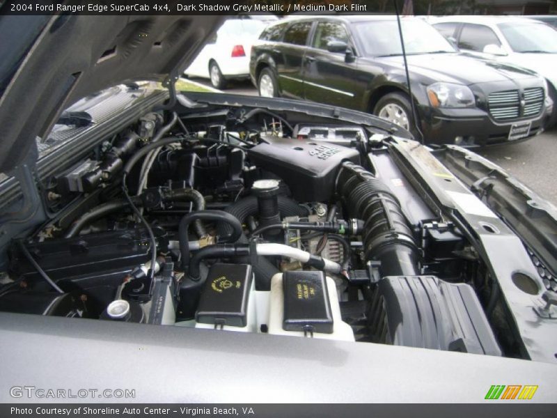 Dark Shadow Grey Metallic / Medium Dark Flint 2004 Ford Ranger Edge SuperCab 4x4
