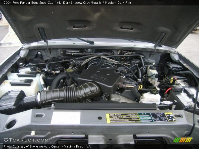 Dark Shadow Grey Metallic / Medium Dark Flint 2004 Ford Ranger Edge SuperCab 4x4