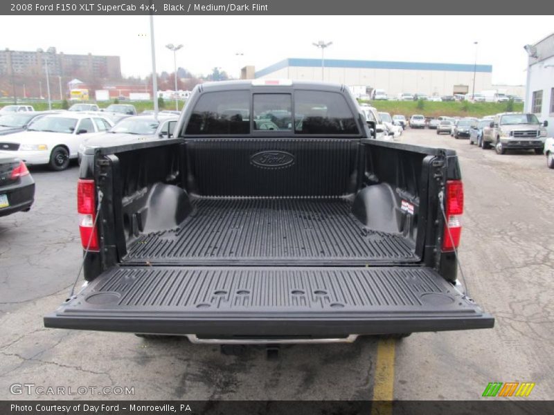 Black / Medium/Dark Flint 2008 Ford F150 XLT SuperCab 4x4