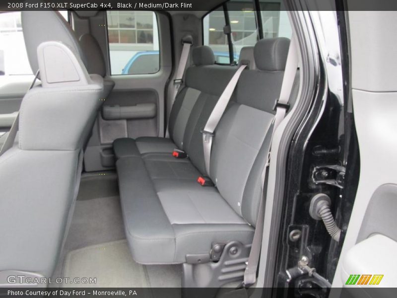 Black / Medium/Dark Flint 2008 Ford F150 XLT SuperCab 4x4