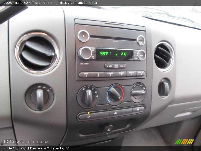Black / Medium/Dark Flint 2008 Ford F150 XLT SuperCab 4x4