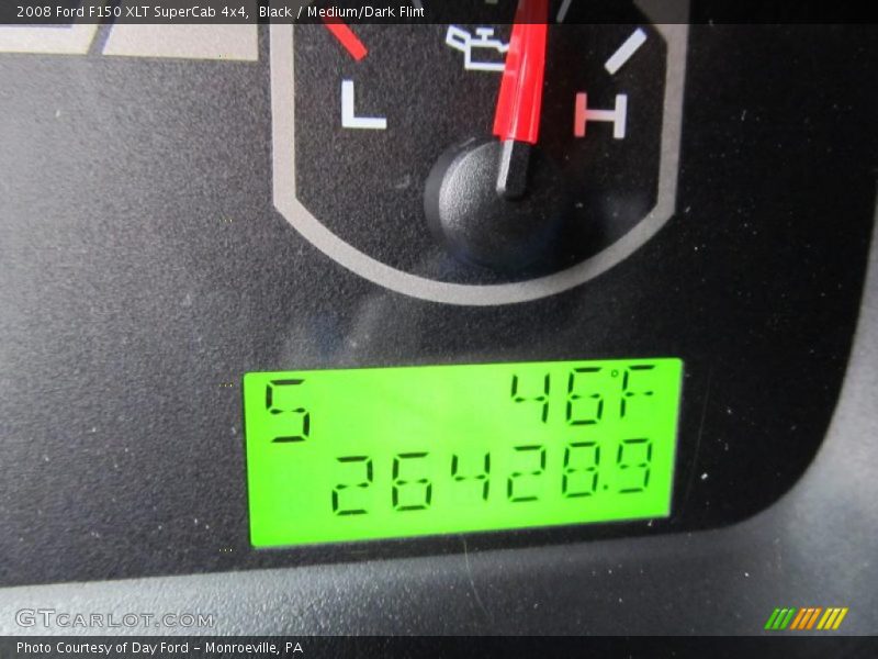 Black / Medium/Dark Flint 2008 Ford F150 XLT SuperCab 4x4